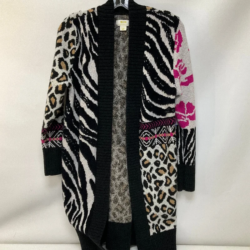 Friends and Family Sale Sweater Cardigan By Maeve In Animal Print, Size: Xs