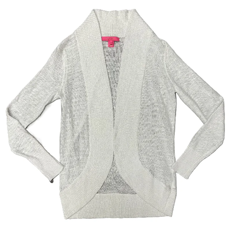 Extra Discounts Sweater Cardigan Designer By Lilly Pulitzer In White, Size: Xs