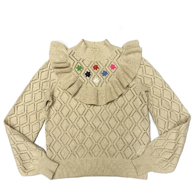 Weekend Flash Sale Sweater Designer By Lilly Pulitzer In Tan, Size: S