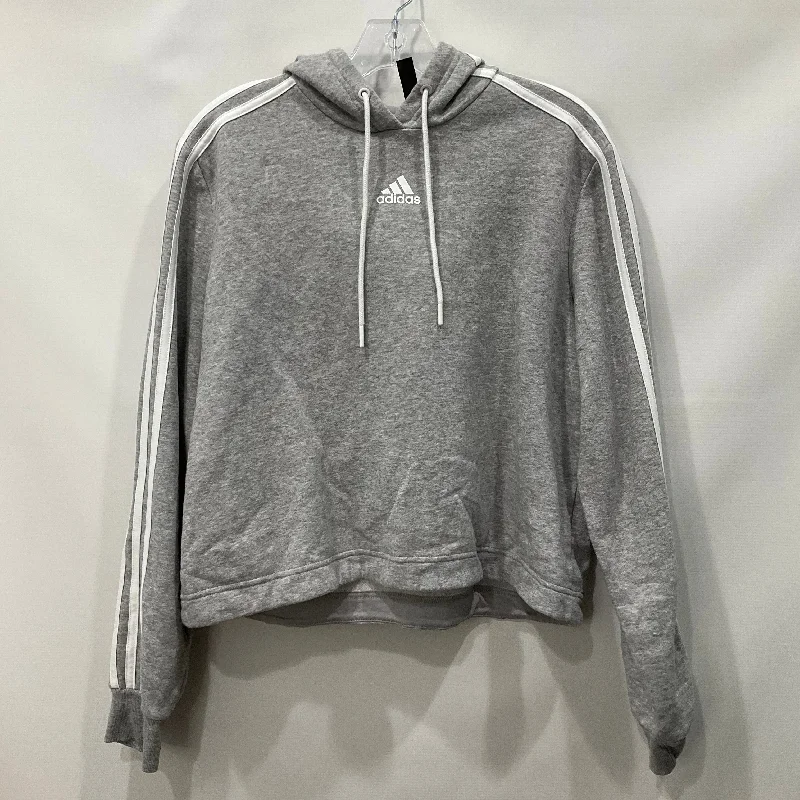 Instant Discount Sweatshirt Hoodie By Adidas  Size: L