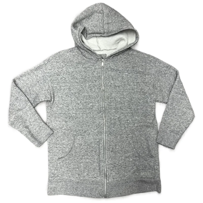 Super Bargain Sweatshirt Hoodie By Madewell In Grey, Size: Xs
