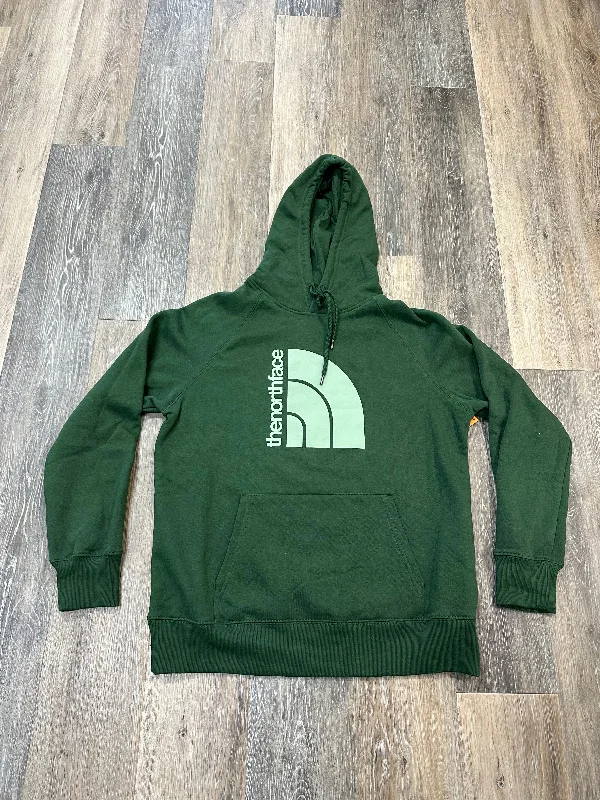 Exclusive Deal Sweatshirt Hoodie By The North Face In Green, Size: L