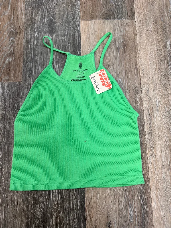 Final Clearance Tank Top By Free People In Green, Size: M/L
