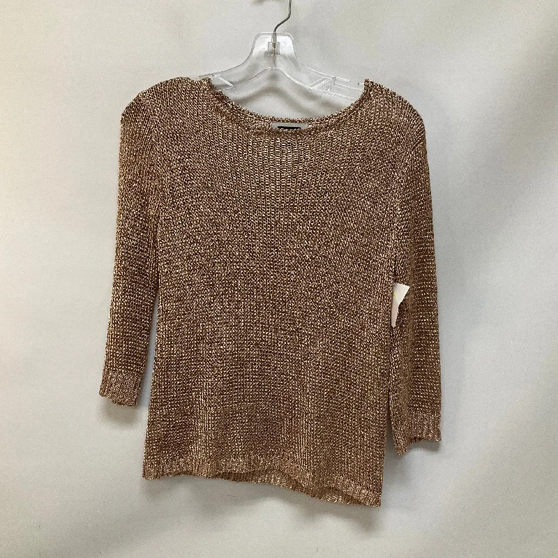Grand Opening Sale Top 3/4 Sleeve By Cmc In Rose Gold, Size: M