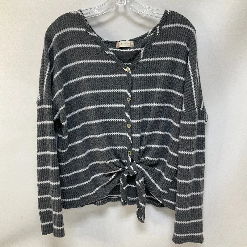 Hurry In Top Long Sleeve By Altard State In Tie Dye Print, Size: L