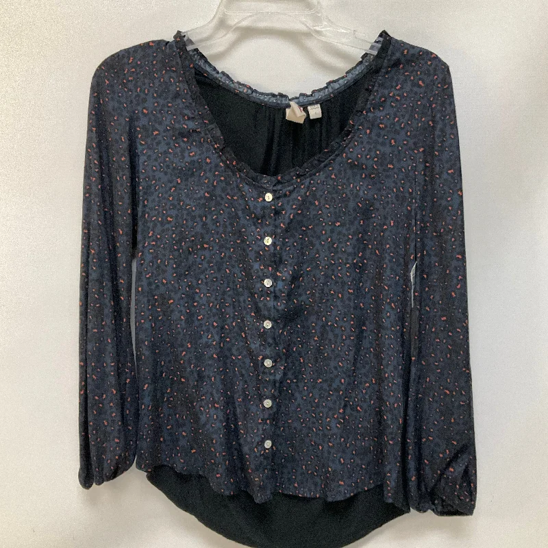 Factory Direct Sale Top Long Sleeve By Dolan Left Coast In Animal Print, Size: S