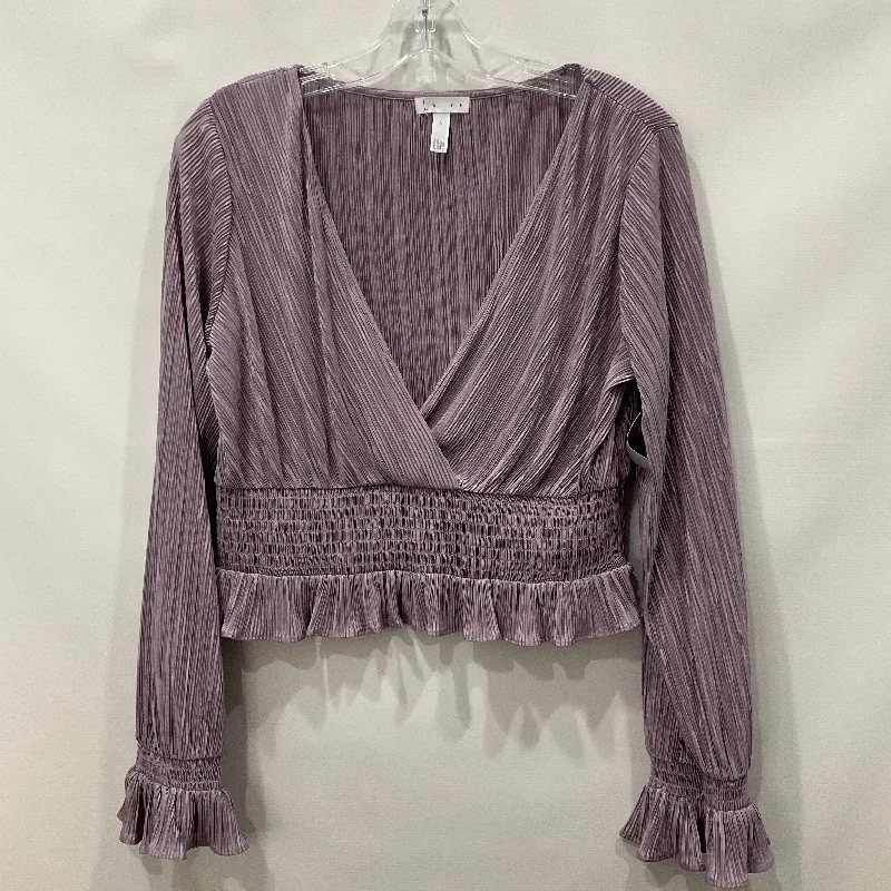 Fantastic Deals Top Long Sleeve By Leith  Size: L