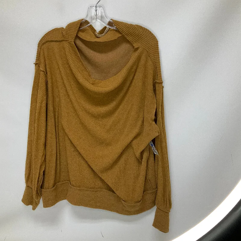 Sale Event Top Long Sleeve By We The Free In Brown, Size: Xs