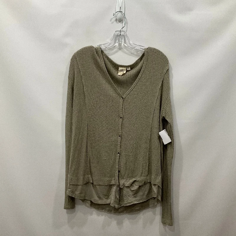 Deal Mania Top Long Sleeve By White Crow  Size: S