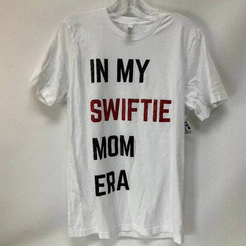 Today’s Deal Top Short Sleeve By Bella + Canvas In White, Size: M