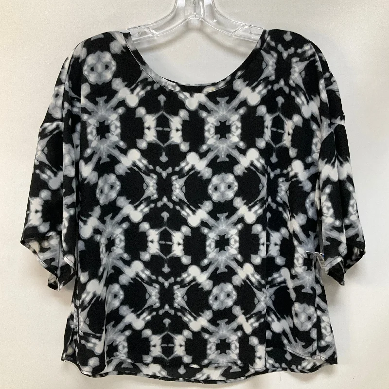 Final Markdown Top Short Sleeve By Peyton Jensen In Tie Dye Print, Size: S