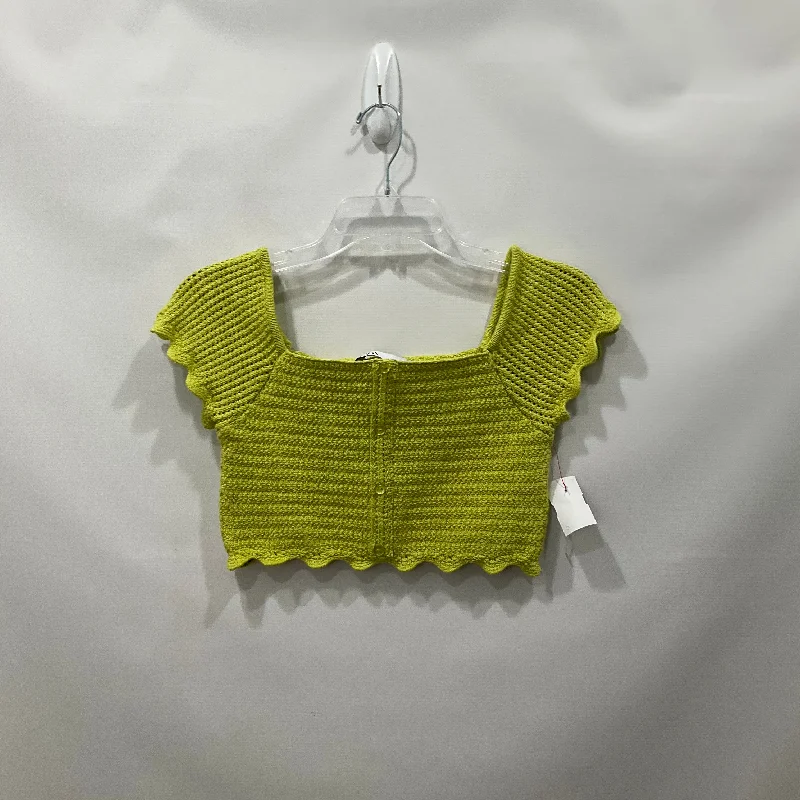 Buy Now Top Short Sleeve By Zara  Size: M