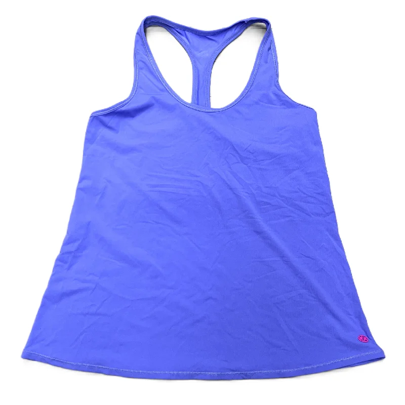 Bargain Blast Top Sleeveless Designer By Lilly Pulitzer In Purple, Size: S