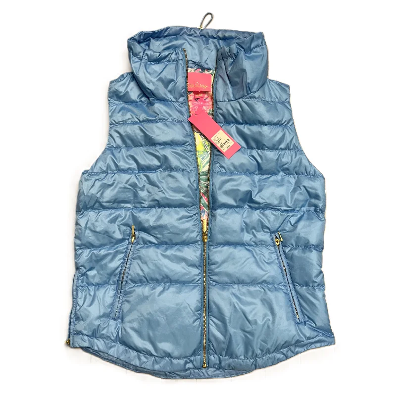 Big Discounts Vest Designer By Lilly Pulitzer In Blue, Size: M